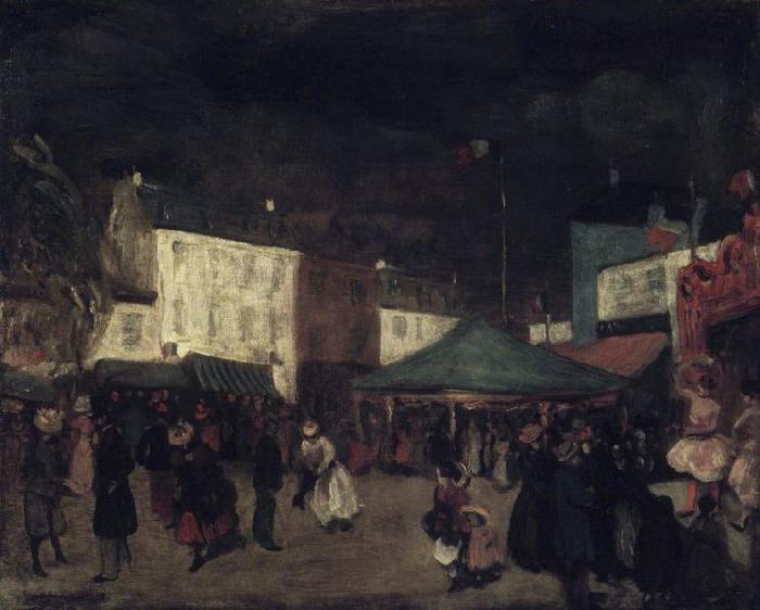 William Glackens The Country Fair Germany oil painting art